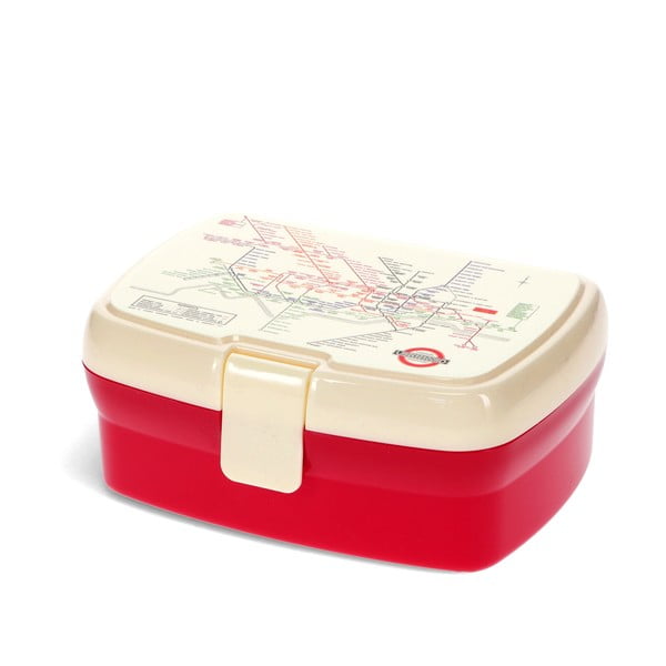 Laste toidukarp Heritage Tube Map - Rex London-image-3