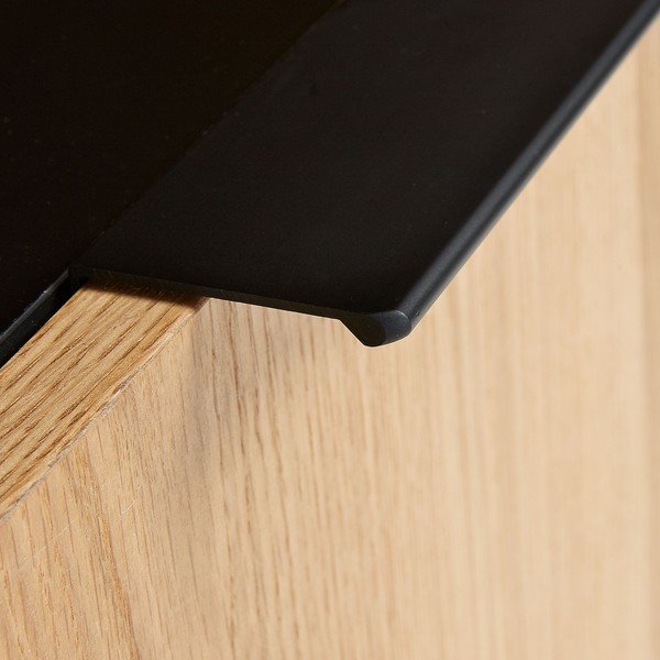 Musta ja pruuni värvi telerilaud SAVOI, 120 x 50 cm Savoi - Kave Home-image-4