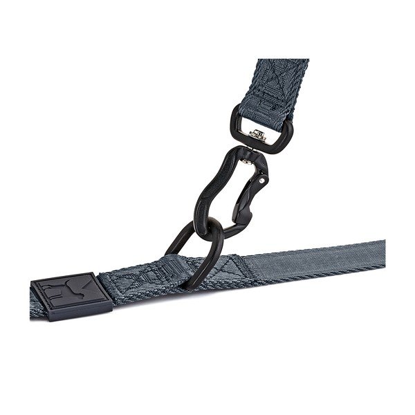 Tumehall rihm pikkus 200 cm Modena Asphalt 25 mm – MiaCara-image-2