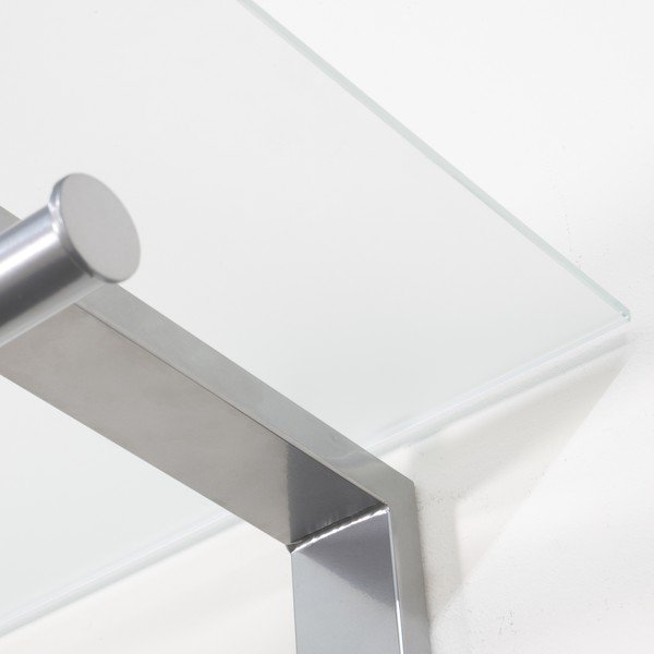 Hõbedane metallist seinanagi riiuliga Dutch - Spinder Design-image-2