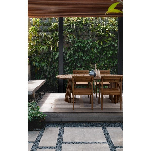 Puidust aiatool Rodano - Bizzotto-image-1