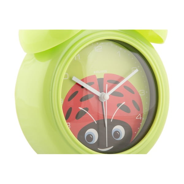 Laste lauakell ø 15 cm Peekaboo Ladybug - Karlsson-image-2
