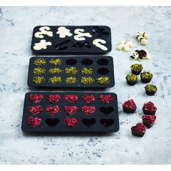 Silikoonist küpsetusvormid 3tk komplektis - Blomsterbergs-image-1