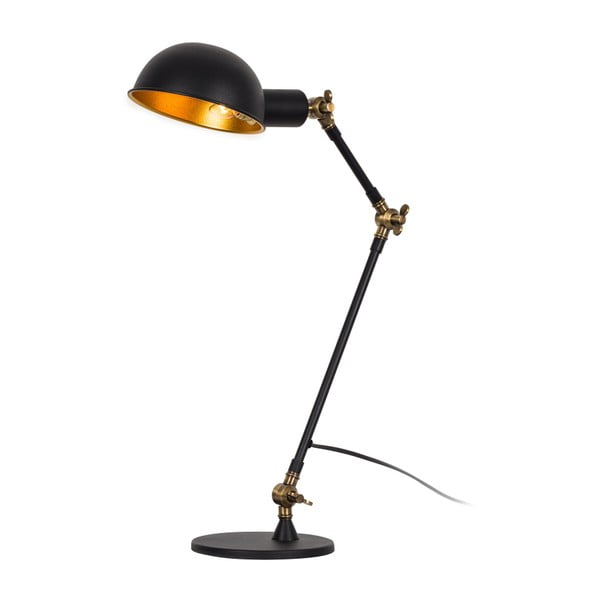 Černá stolní lampa Clyde