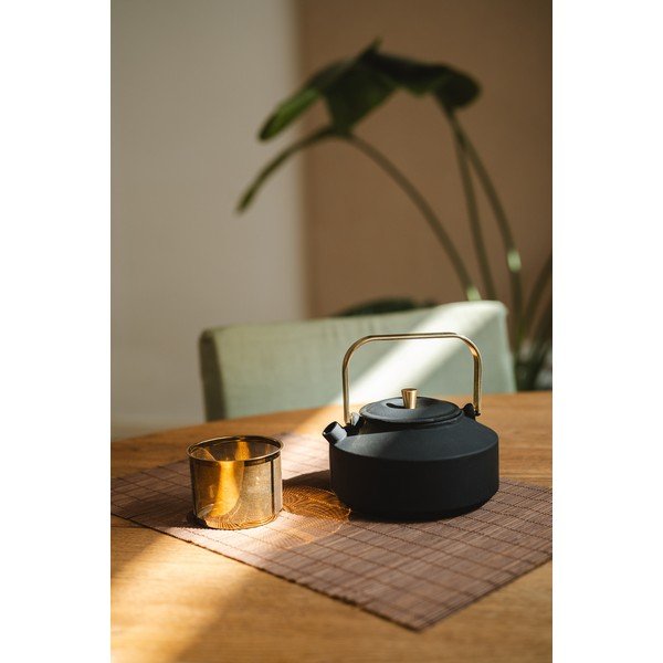 Must malmist teekann sõelaga 1 l Shangdong - Bredemeijer-image-1