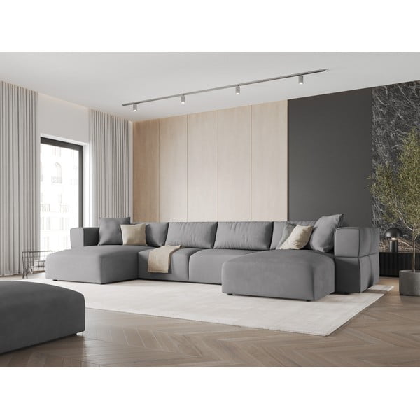 Helehall U-kujuline nurgadiivan Esther - Milo Casa-image-1