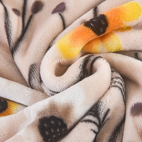 Üheinimese mikrofliisist voodipesu 140x200 cm Valentina – My House-image-4