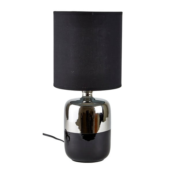 Lampa s šedým černým KJ Collection Light, výška 44 cm