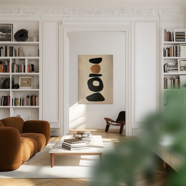 Trükitud pilt lõuendil 70x100 cm Stones - Styler-image-2