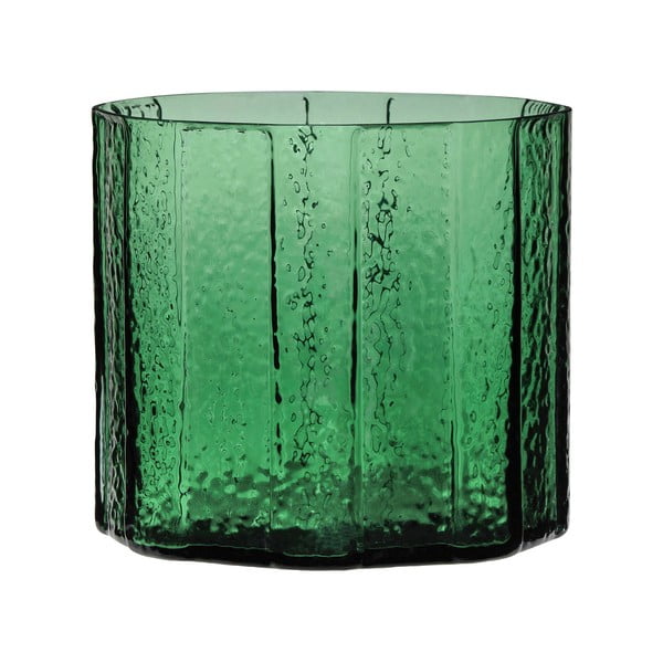 Käsitsi valmistatud klaasist vaas Emerald - Hübsch