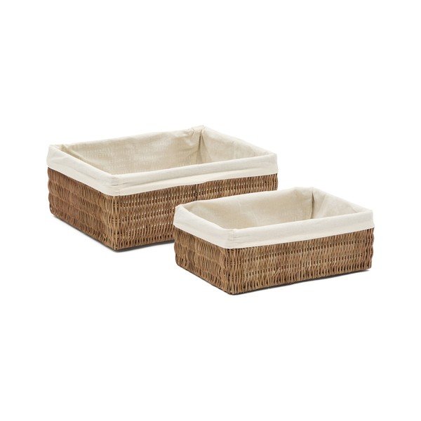 Rotangist korvid komplektis 2 tk 28x20x10 cm Indali - Kave Home
