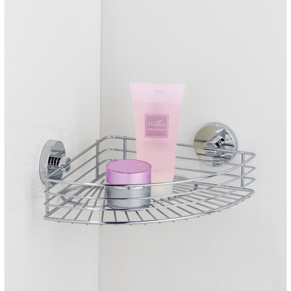 Isekandev vannitoatarvikute komplekt, läikiv hõbedane Bari - Wenko-image-1