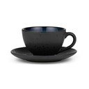 Must/sinine keraamiline cappuccino tass 240 ml Dark Blue/Black - Bitz