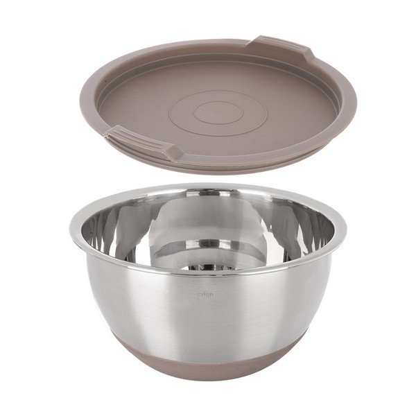 Roostevabast terasest kauss hõbedases värvitoonis ø 16 cm Beige - Orion-image-1