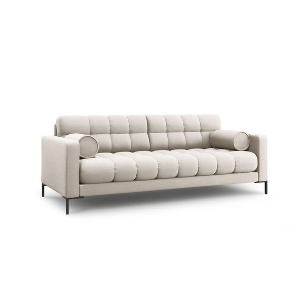 Beež panipaigaga diivanvoodi 222 cm Bali - Cosmopolitan Design-image-3