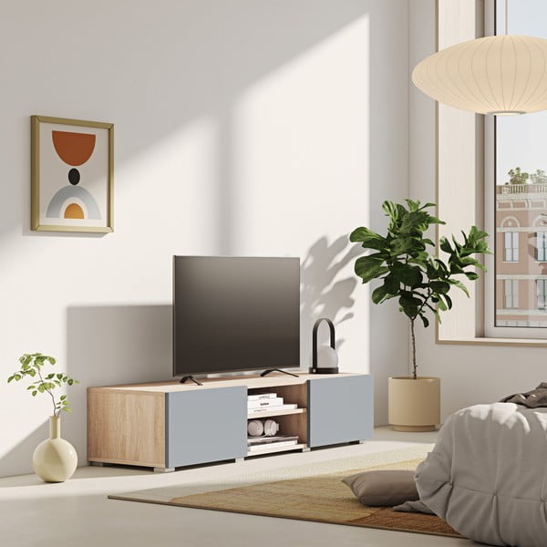 Hall telerilaud tammepuust 140x31 cm Podium - TemaHome-image-1