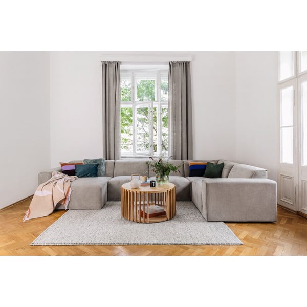 Beežist kordvärvi nurgadiivan (vasakpoolne nurk) Sting - Scandic-image-1