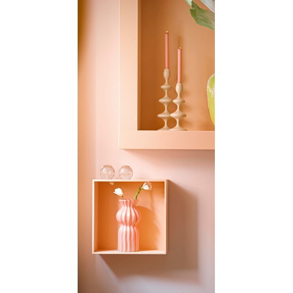 Roosa klaasist vaas (kõrgus 28 cm) Terento - Light & Living-image-1