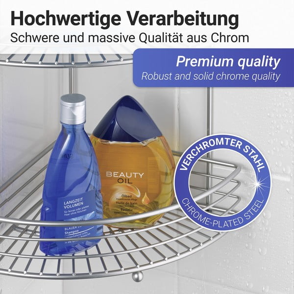 Vannitoa nurgas riiul Milano - Wenko-image-4