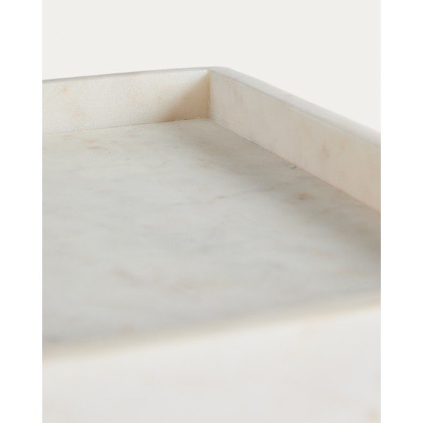 Marmorist dekoratiivne kandik 35x35 cm Serela - Kave Home-image-3