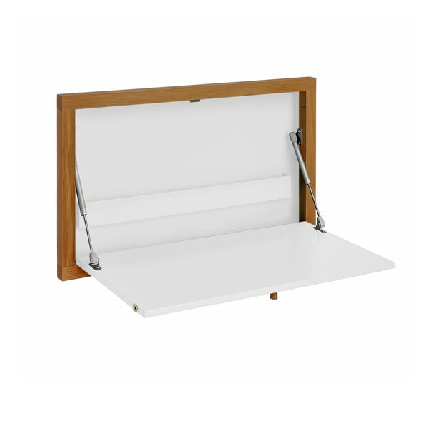 Valge seinale paigaldatav kallutatav laud Brenta - Woodman