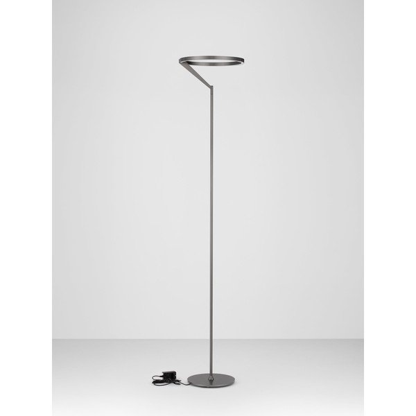 Alumiiniumist hämardatav LED-põrandalamp hõbedases värvitoonis (kõrgus 168 cm) Tilia - Nova Luce-image-4