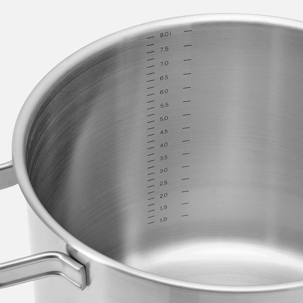 Roostevabast terasest pott kaanega 8 l Lucca 4.0 - FABINI-image-3