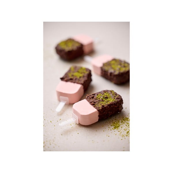 Silikoonist jäätisevormid, 4-osaline komplekt - Blomsterbergs-image-1