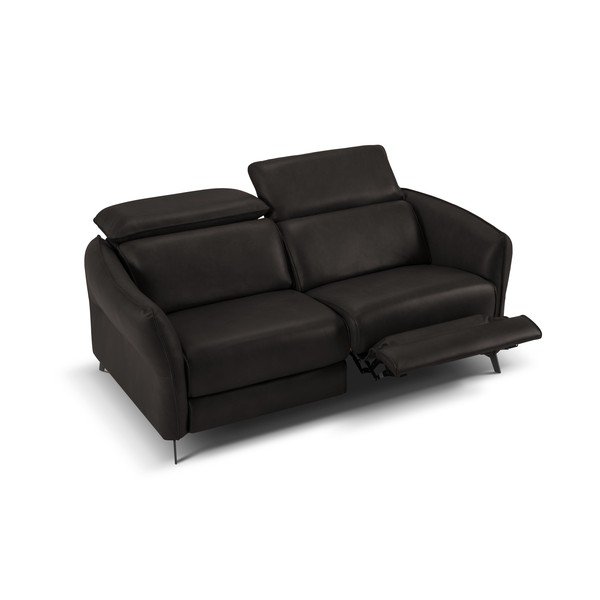 Must nahkdiivan 103 cm Hubble - Windsor & Co Sofas-image-3