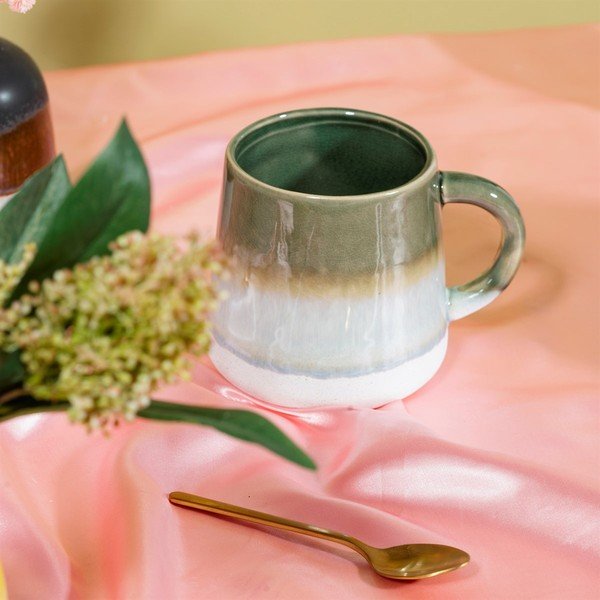 Roheline keraamiline kruus, 450 ml Mojave - Sass & Belle-image-1