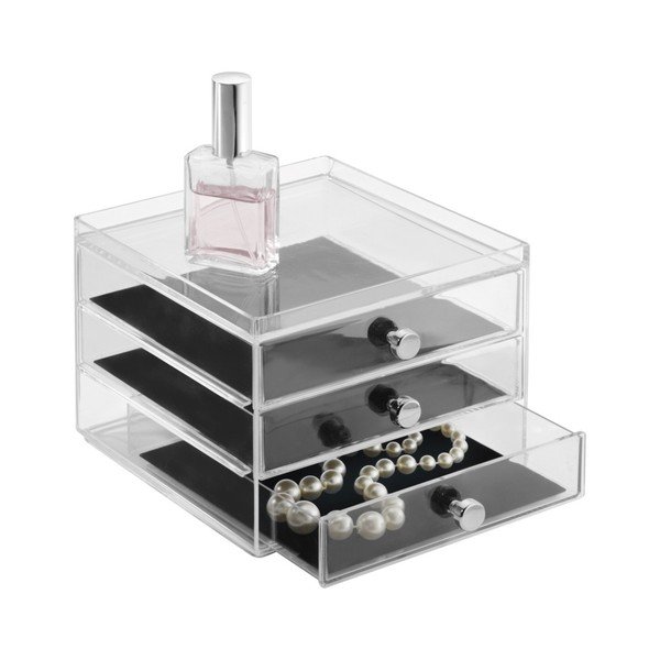 Organizér se 3 zásuvkami InterDesign Serwa, výška 12,5 cm-image-1