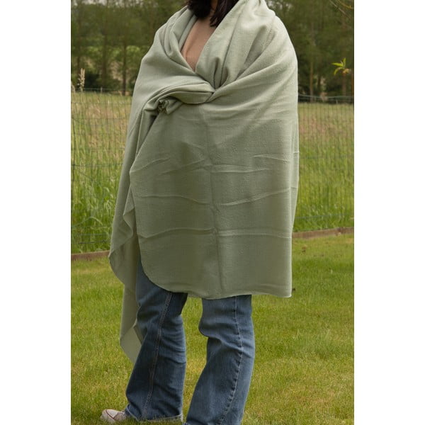 Roheline fliisist tekk 130x160 cm Riso - Tiseco Home Studio-image-2