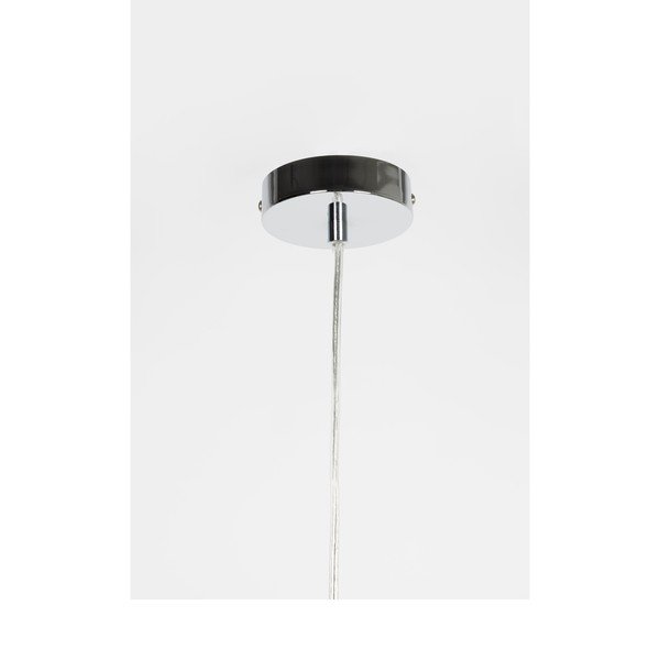 Roheline rippvalgusti klaasist lambivarjundiga ø 20 cm Anshin - White Label-image-1