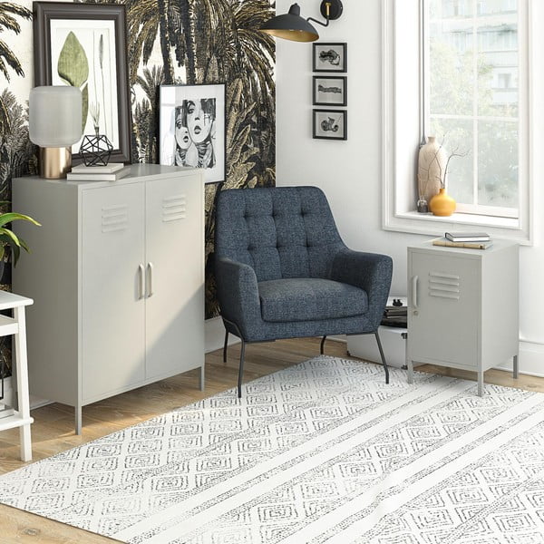 Helehall metallkapp 79x100 cm Bradford - Støraa-image-1