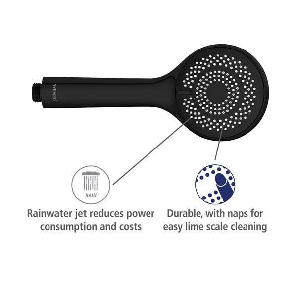 Dušipea ø 9,5 cm Water Saving - Wenko-image-3