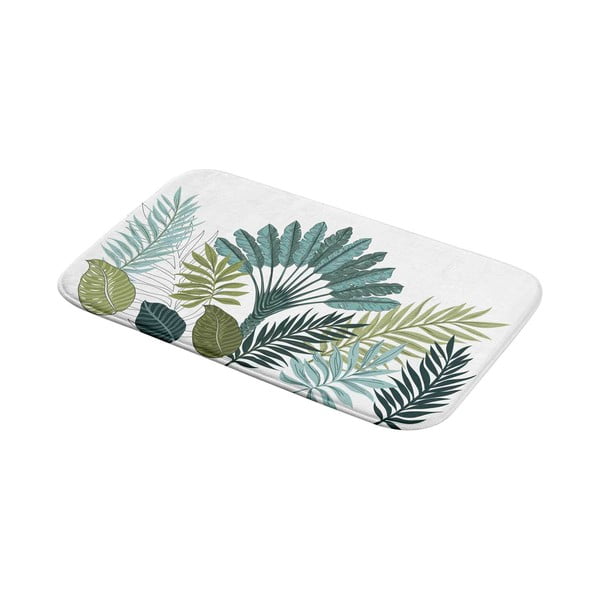 Valge-roheline vannitoamatt 45x75 cm Panazio - douceur d'intérieur-image-2