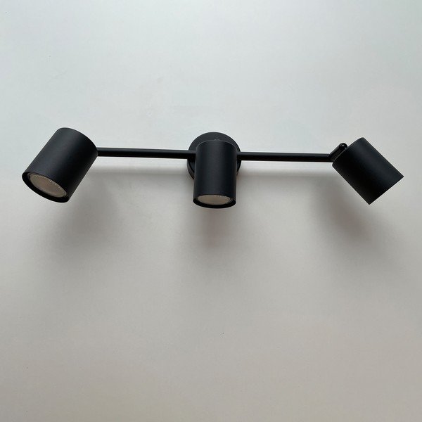 Must metallist LED kohtvalgusti 8x42 cm Vano - Fischer & Honsel-image-1