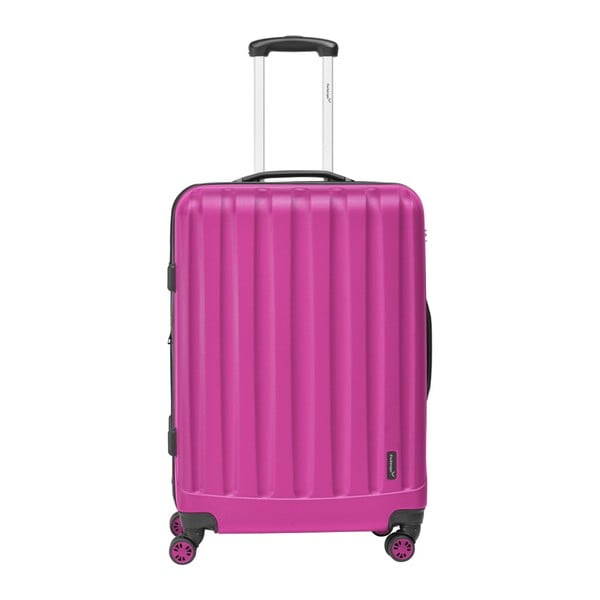 Růžový cestovní kufr Packenger Koffer, 112 l