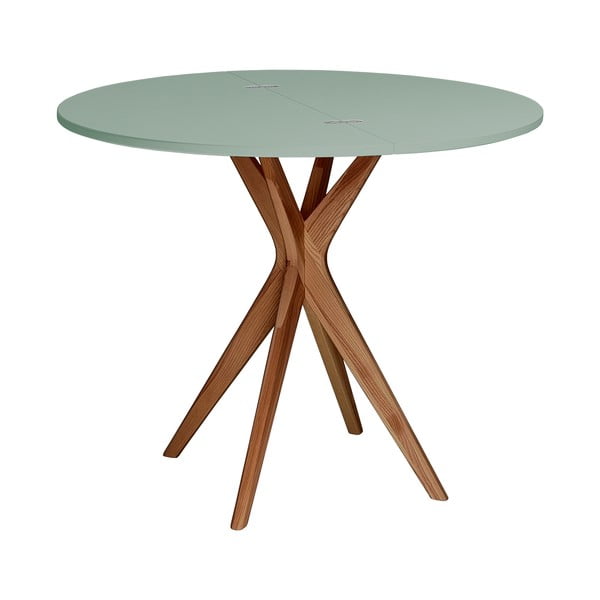 Ümmargune kokkupandav söögilaud 45x90 cm Jubi - Ragaba-image-2