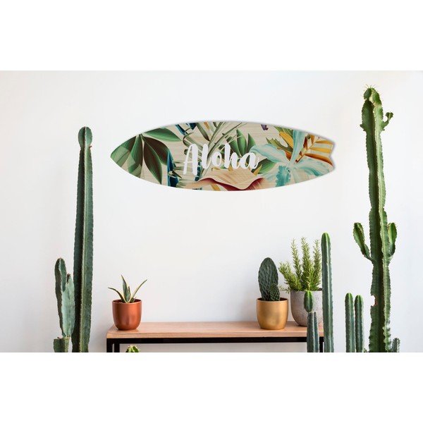 Nástěnná dekorace ve tvaru surfovacího prkna Really Nice Things Aloha-image-1