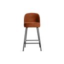 Tellisevärvi sametist baaritool 89 cm Vogue - WOOOD