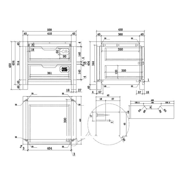 Pruunist männipuidust öökapp Alex - Vipack-image-2