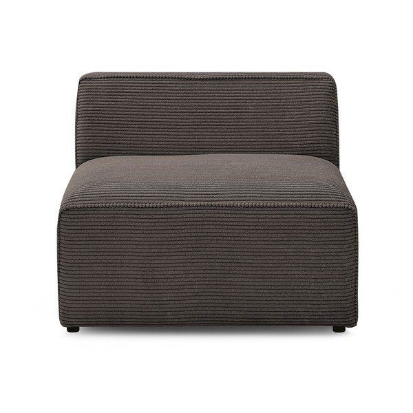 Pruun velvetist diivanimoodul (keskmine osa) Megeve - Bobochic Paris