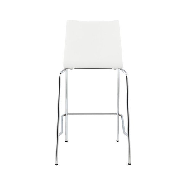 Bílá barová židle Kokoon Cobe, výška sedu 65 cm-image-4