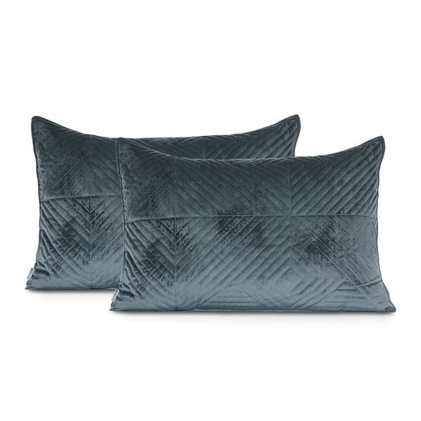 Sada 2 růžovo-modrých povlaků na polštář DecoKing Pascali, 50 x 70 cm