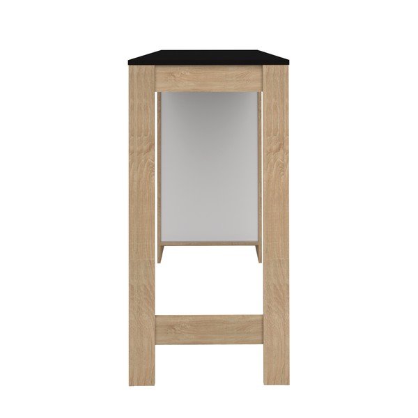 Musta pinnaga baarilaud 50x115 cm Aravis - TemaHome-image-3