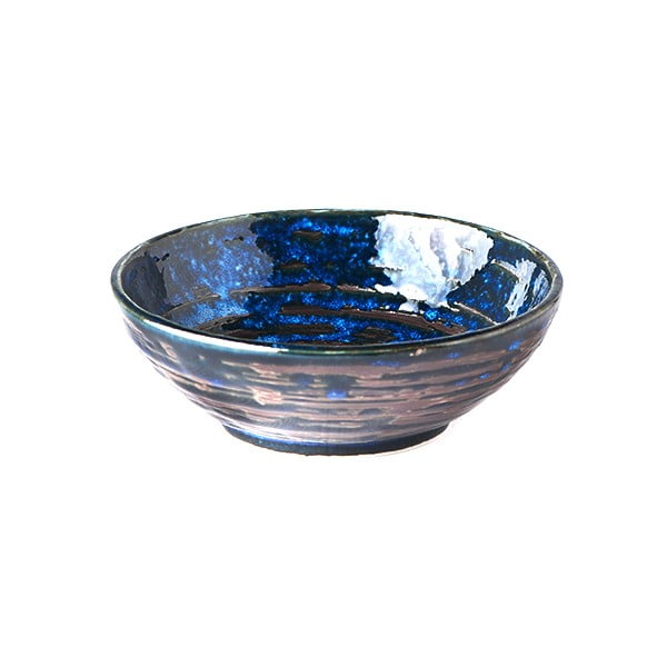 Sinine keraamiline väike kauss Swirl, ø 13 cm Copper - MIJ