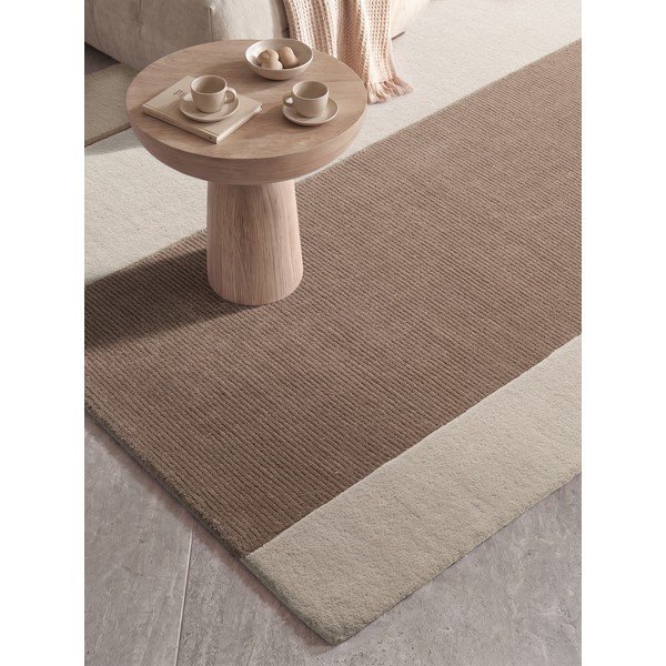 Pruun/kreemikas villasegu vaip 200x290 cm Karola - Villeroy&Boch-image-2