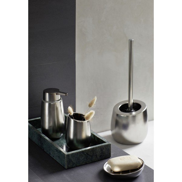 Keraamiline tualetthari matt hõbedane Badi - Wenko-image-2