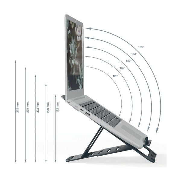 Reguleeritav sülearvuti stend Ergo – Leitz-image-4